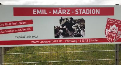 Einweihung des Emil März Stadions am kommenden Sonntag
